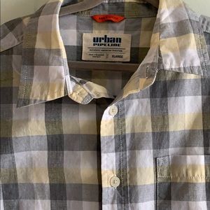Boy’s button down short sleeve Shirt